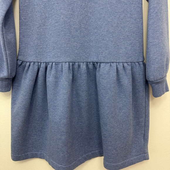 Crewcuts Long Sleeve Sweatshirt Dress Blue Size 14 - Picture 3 of 9